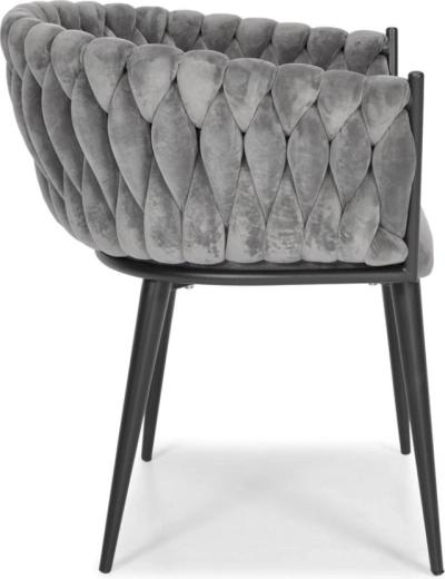 Gevlochten rugleuning voor stijl en steun