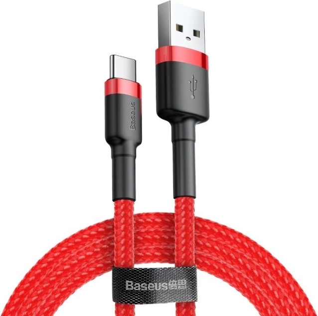 Baseus Cafule Kabel USB-C 1m Rot