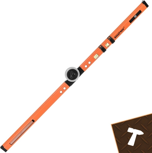 Twee libellen voor snelle controle van horizontaal en verticaal