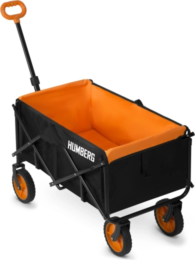 Comfortable steering thanks to front swivel wheels