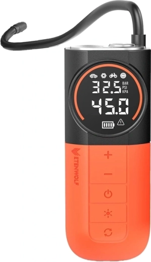 Compresseur automobile sans fil Etenwolf S1 avec batterie de 5200 mAh