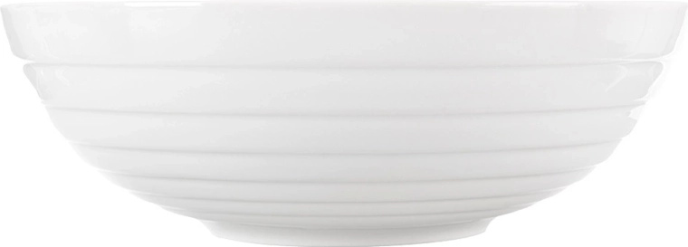 Élégante porcelaine blanche avec léger relief