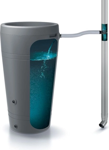 Idéal pour raccorder un tonneau à la descente