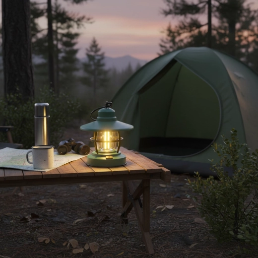 Hang it up and light up in seconds