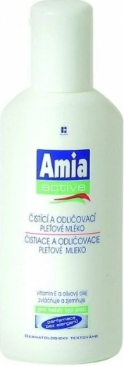 Amia Active reinigende en make-up verwijderende gezichtsmelk 200 ml