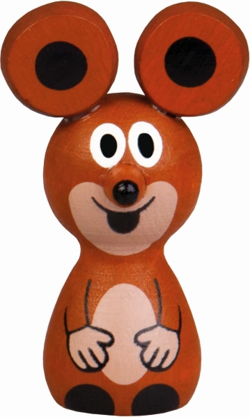 Magnetische houten muis Detoa
