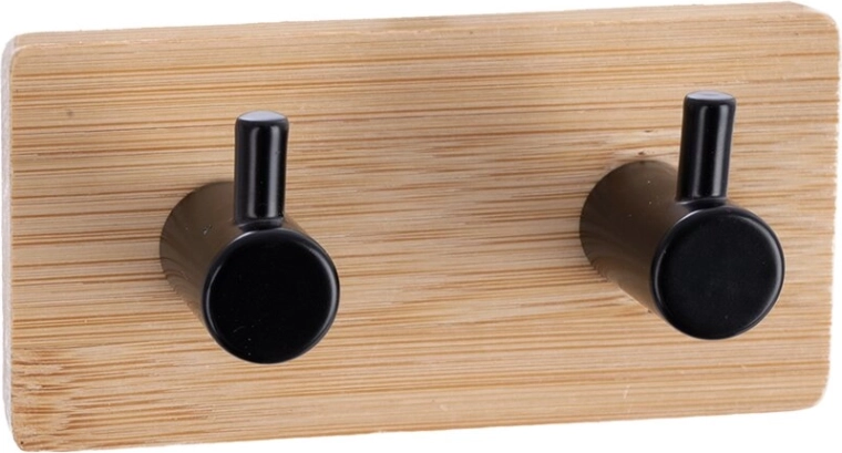 Two practical hooks on one holder