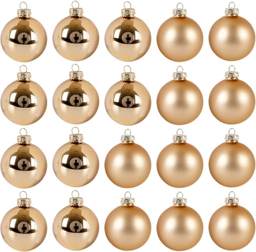 Effen gouden look voor een luxe decoratie