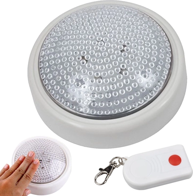 Lampe LED tactile avec télécommande
