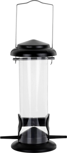 Transparenter Vorratsbehälter für schnelle Futterkontrolle