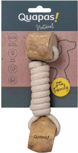 Quapas! Spielzeug Twist aus Kaffeebaumholz zum Zerren