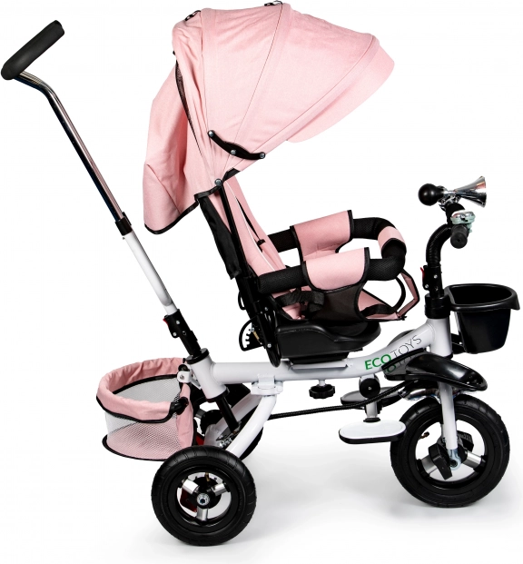 360° rotating seat for riding facing the parent or forward