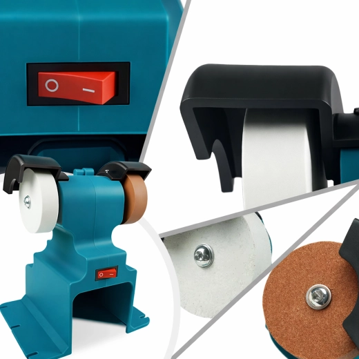 Dubbele schijf voor grof en fijn slijpen