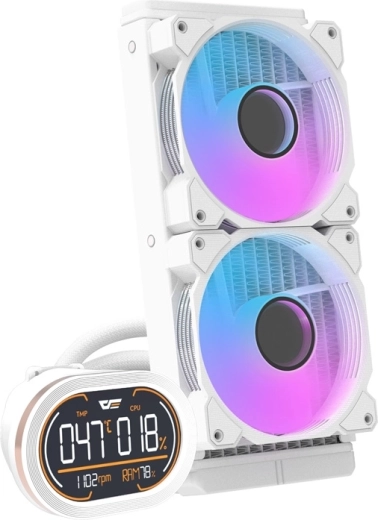 Segmented display on the block with magnetic mounting