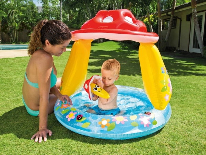 Comfortable pool for the youngest children