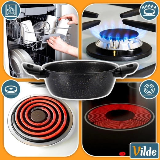 Utilisation universelle sur plusieurs types de plaques de cuisson