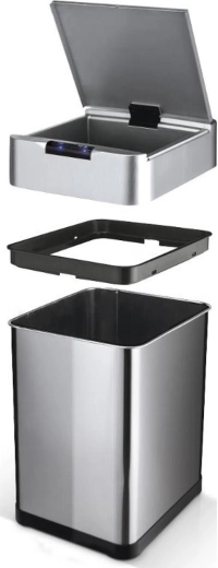Finition durable en acier inoxydable