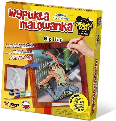 Raised Painting – Hip Hop Dancer (Creative Kit)