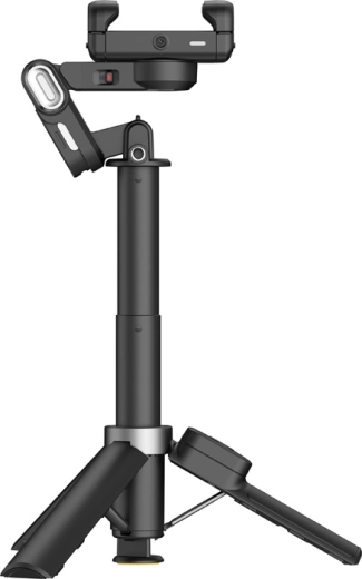 4-in-1 design: stabilizer, selfie stick, tripod and gimbal