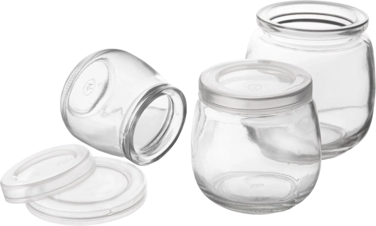 Set of 12 pieces for meal prep and an organized fridge