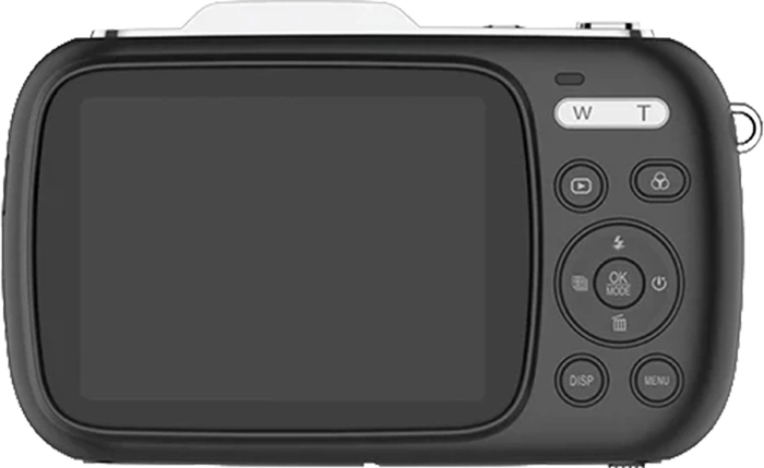 Compacte behuizing, 2,8" display en 16× zoom