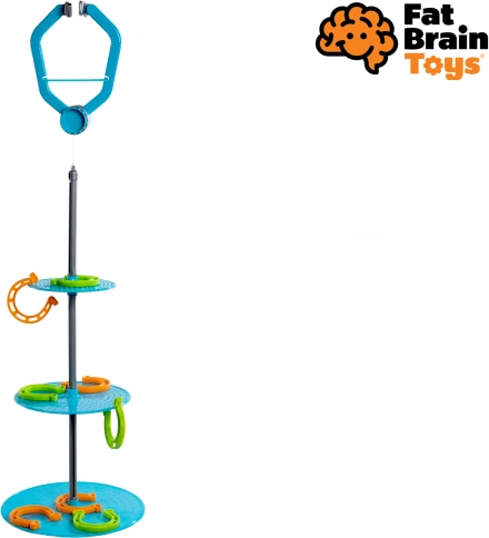 FAT BRAIN Swingin' Shoes Ring Toss