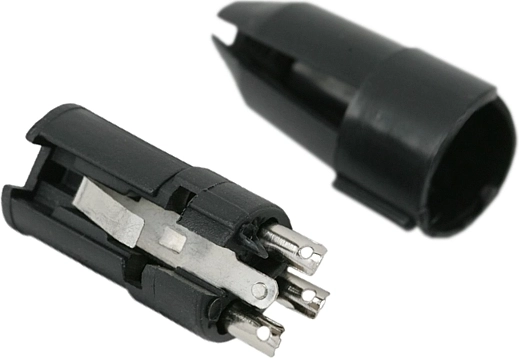 Knikbescherming van de kabel