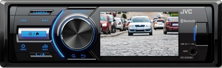 Autoradio JVC mit Bluetooth und Monitor