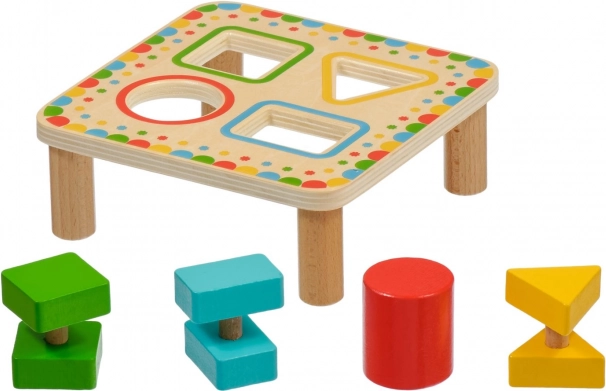 puzzle d’insertion en bois pour trier les formes Lucy & Leo (5 pièces)