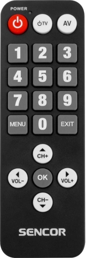 Comfortabele bediening van televisiefuncties