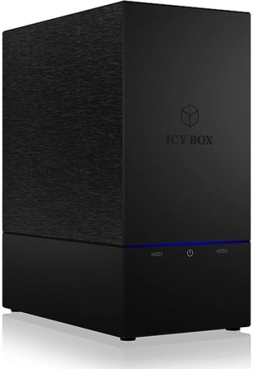 Externe behuizing ICY BOX voor 2× 3,5" HDD met RAID en USB 3.0