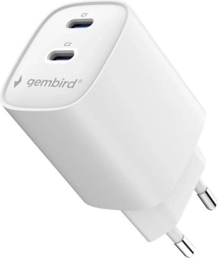 Zwei USB‑C-Ports zum Laden von zwei Geräten