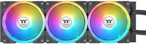 360 mm radiator with three ARGB fans