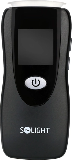 Solight professionele contactloze alcoholtester met Fuel Cell-sensor (0–5 ‰ BAC) - 1 stuk