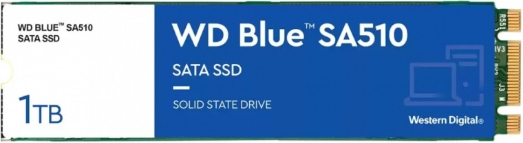 SSD-Laufwerk WD Blue 1 TB M.2 2280 (SATA)