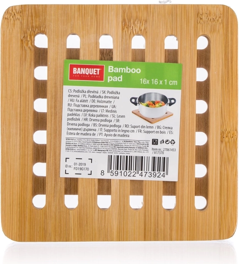 Compact formaat 16 × 16 × 1 cm