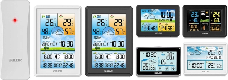 Wireless weather station accessory