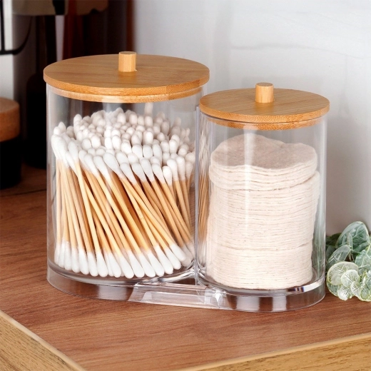 Bamboo lids for dust protection