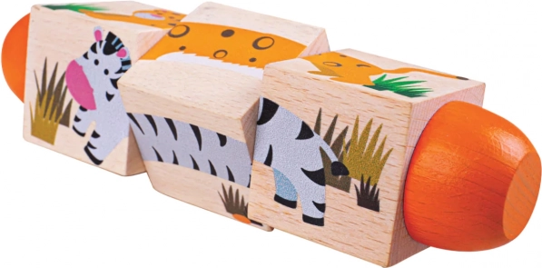 Bigjigs Toys Motorik-Walze Dschungel