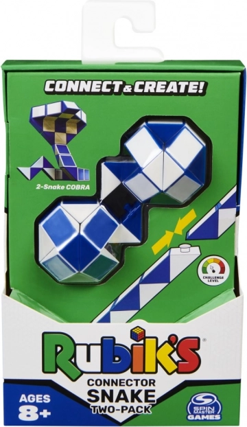 Rubik’s connectable snake puzzle – set of two snakes