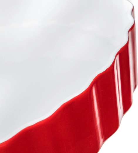 Elegant fluted edge for a beautiful shape