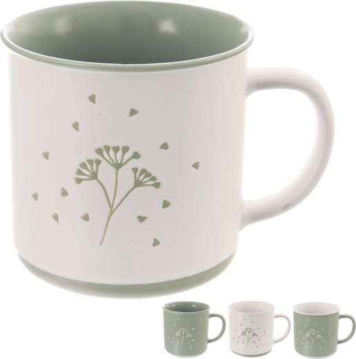 Ceramic mug Greenish 0.5 l (mix)