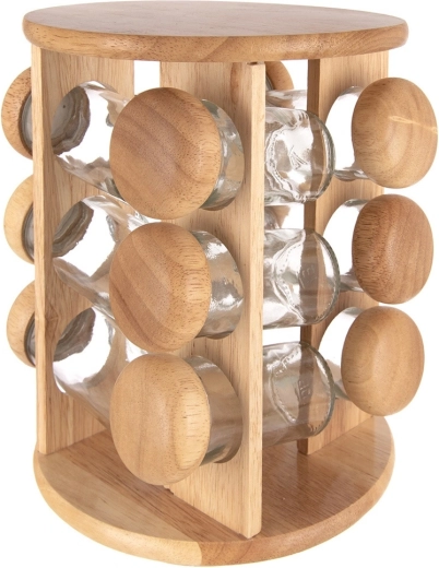 Rangement pratique dans des pots en verre