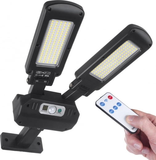 Zonne-LED straatverlichting met bewegingssensor en afstandsbediening