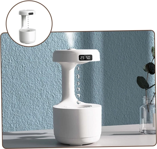 Beeindruckender Antigravitations-Effekt der Tropfen