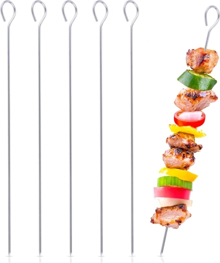 Vilde stainless steel skewers 35 cm, 6 pcs