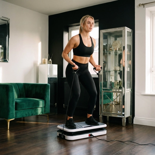 Complete training met banden en push-up handgrepen