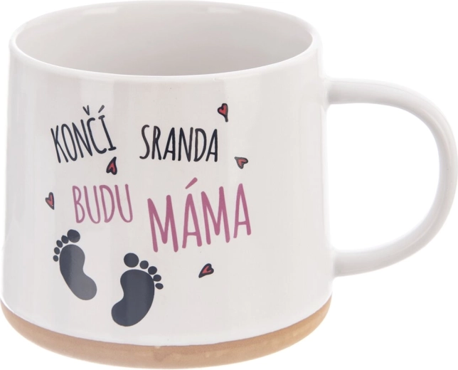 Mug en céramique « Je vais être maman » 0,63 l