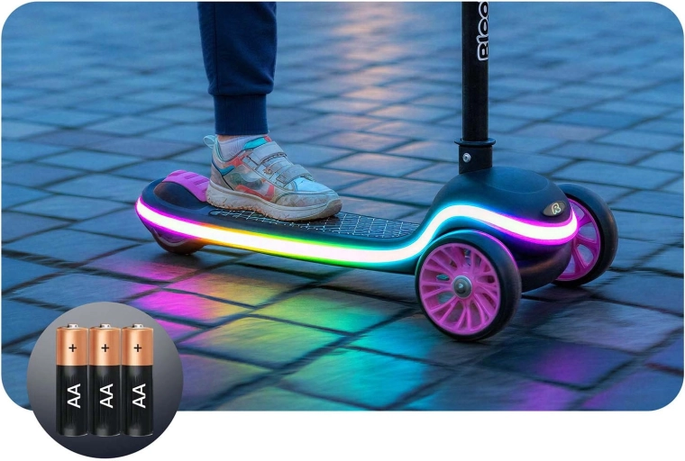 LED-beleuchtete Trittfläche mit 20 Modi