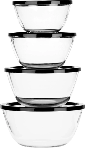 Space-saving thanks to stackable bowls